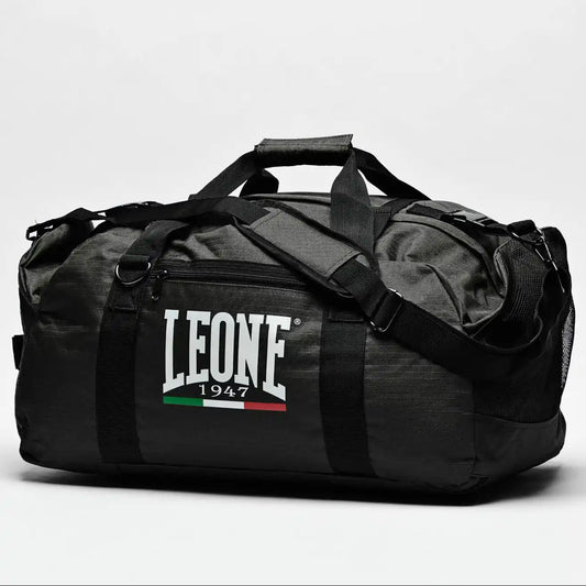 Leone 1947 2in1 Sporttasche Back Pack Schwarz
