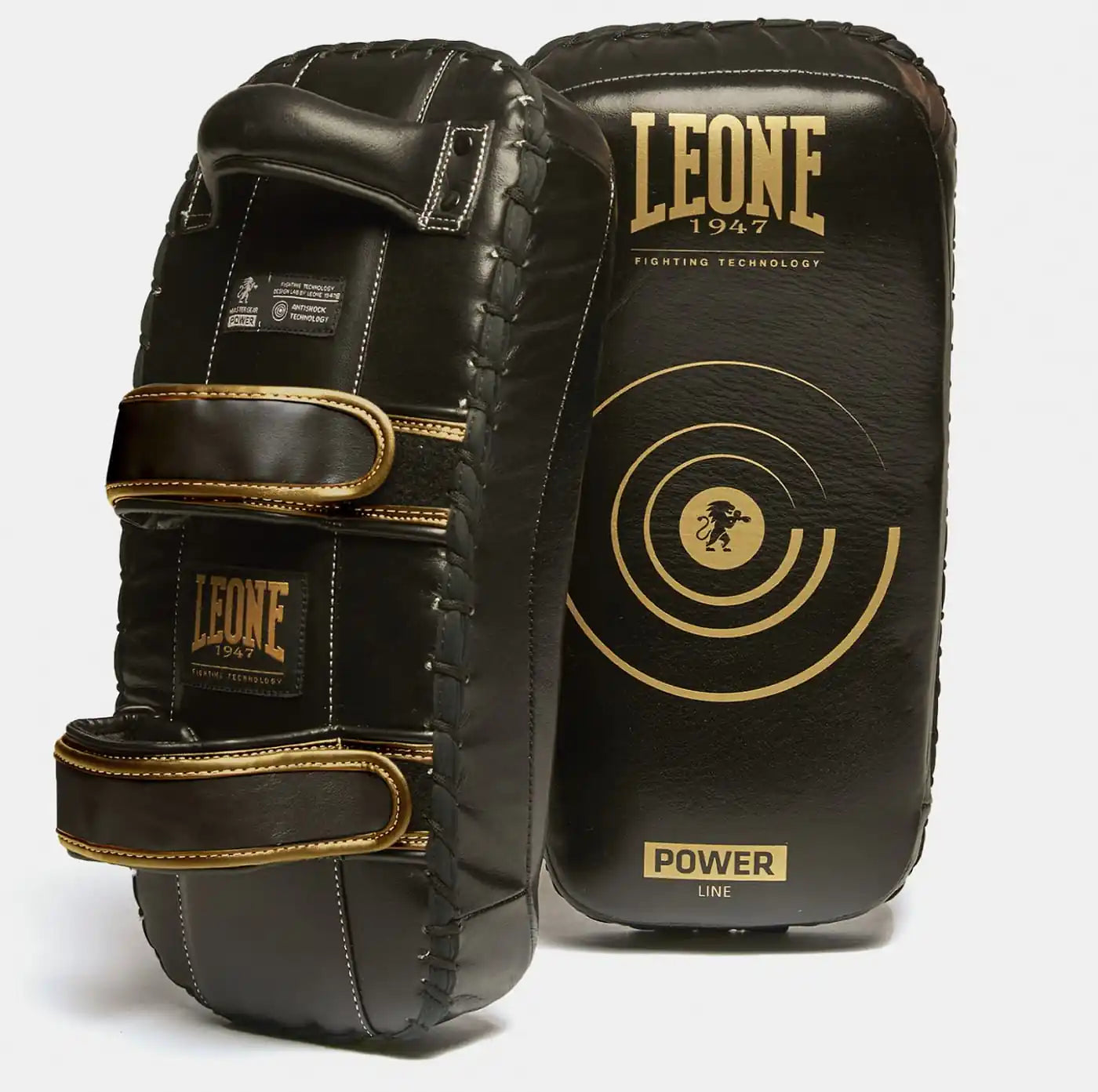 Leone 1947 Muay Thai Pratzen Power Line aus Büffelleder