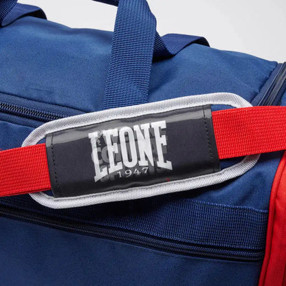 Leone 1947 Sporttasche Color Block Blau/Rot
