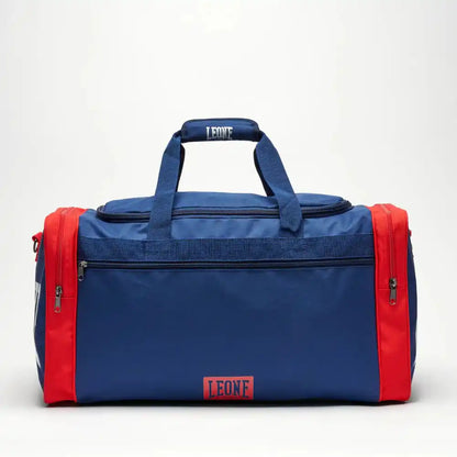 Leone 1947 Sporttasche Color Block Blau/Rot
