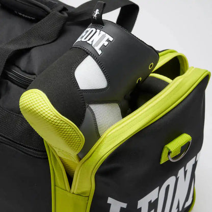Leone 1947 Sporttasche Color Block Schwarz/Gelb