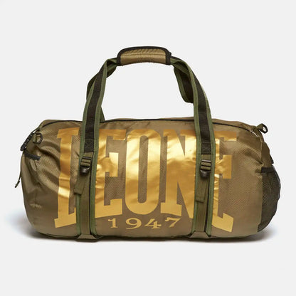 Leone 1947 Sporttasche Duffle Bag Grün/Gold