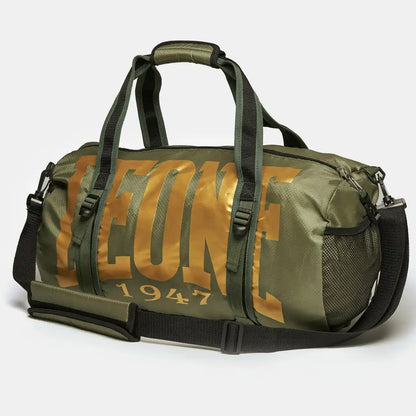 Leone 1947 Sporttasche Duffle Bag Grün/Gold