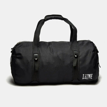Leone 1947 Sporttasche Duffle Bag Schwarz/Silber