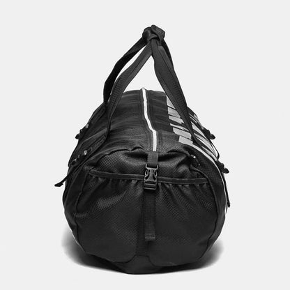 Leone 1947 Sporttasche Duffle Bag Schwarz/Silber