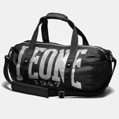Leone 1947 Sporttasche Duffle Bag Schwarz/Silber