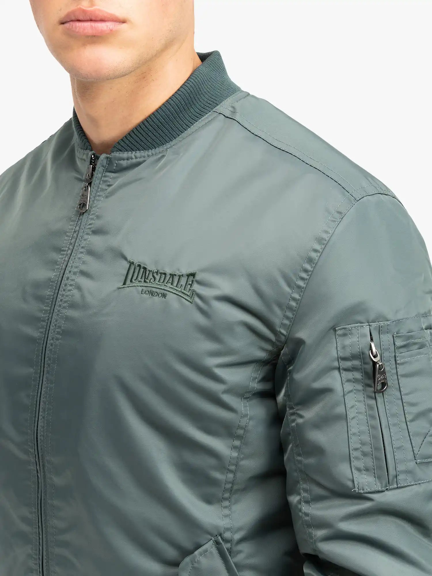 Lonsdale Bomberjacke Poolstock Olive