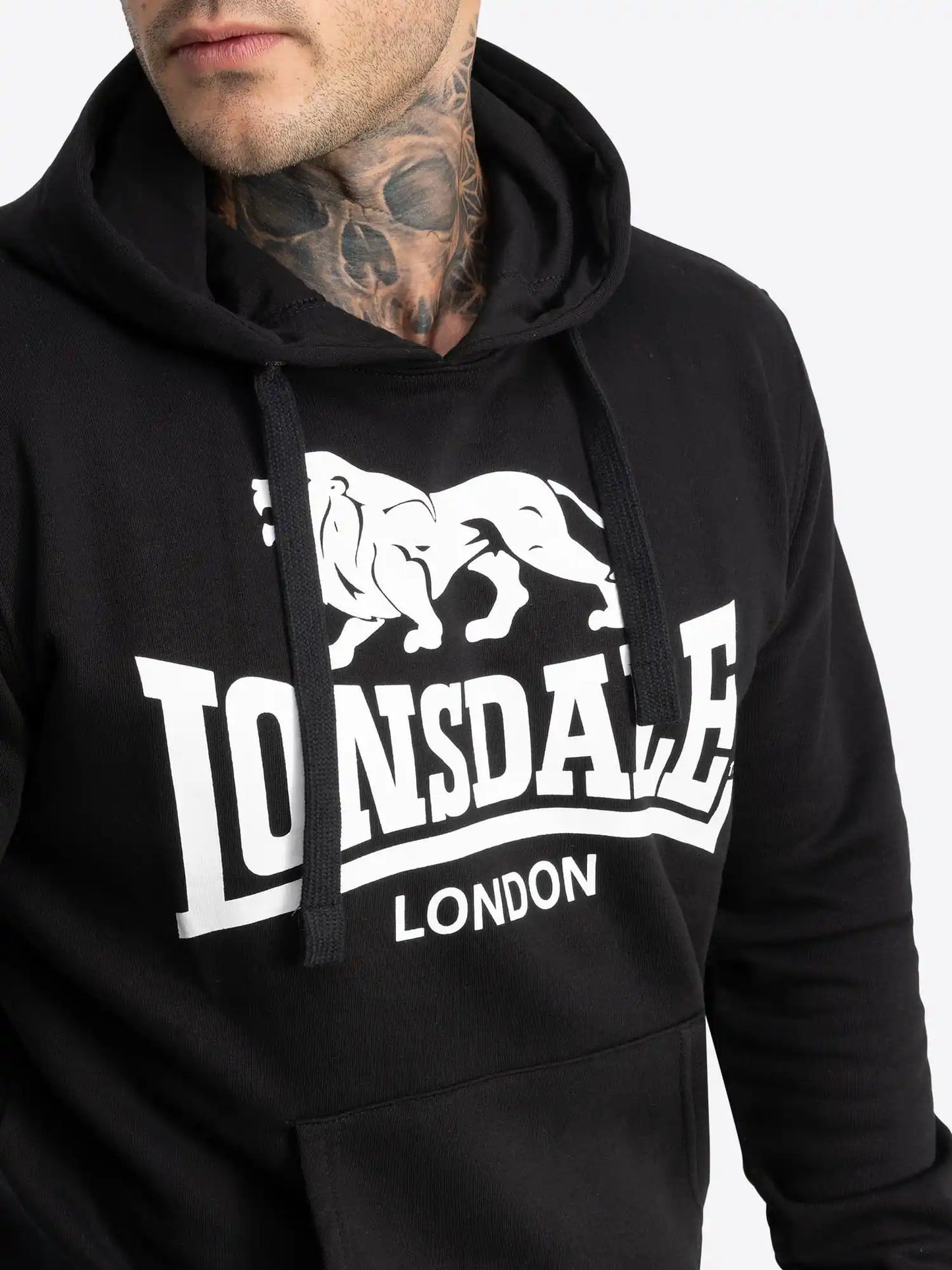 Lonsdale Hoodie Go Sport 2 Schwarz