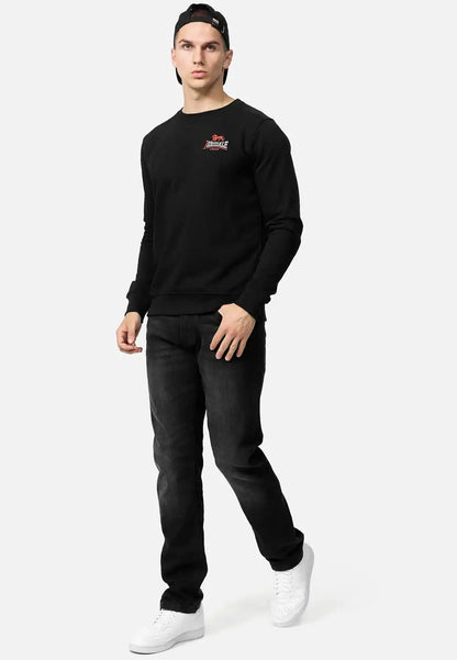 Lonsdale Sweatshirt Lympstone Schwarz