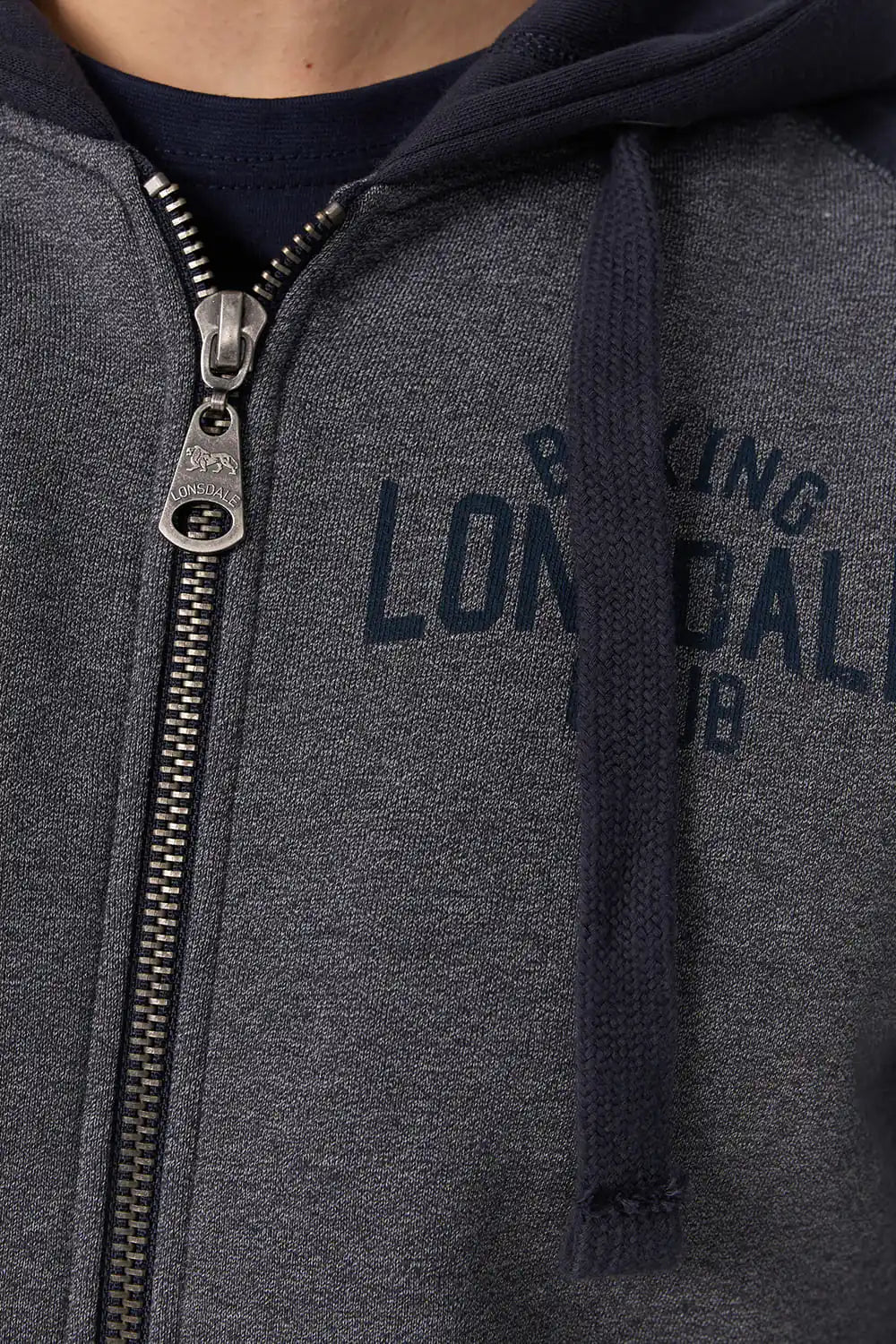 Lonsdale Zip-Hoodie Slough