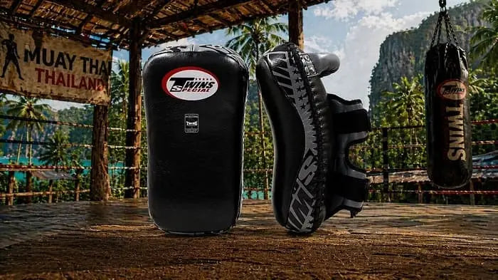 Bild mit einem paar Muay Thai Patzen für das Kampfsport Training