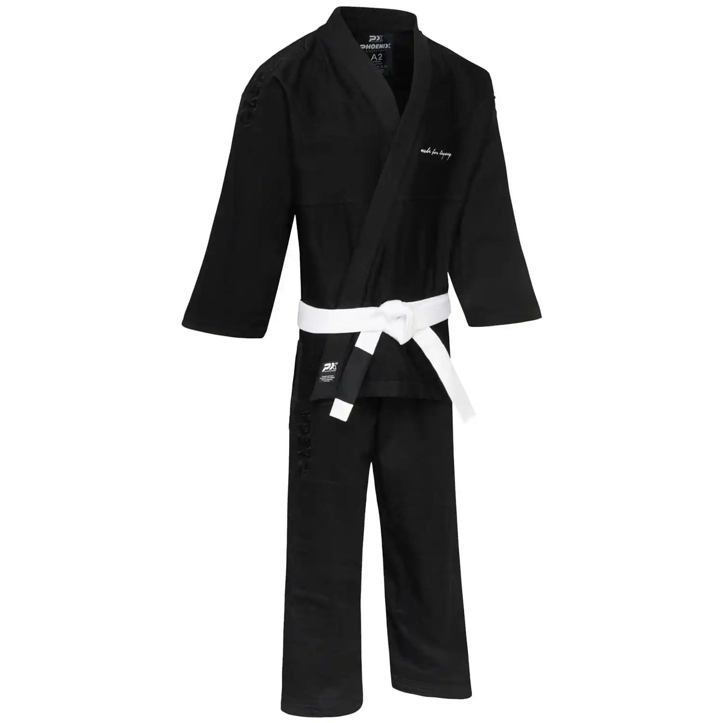 PX BJJ Anzug Legacy Schwarz