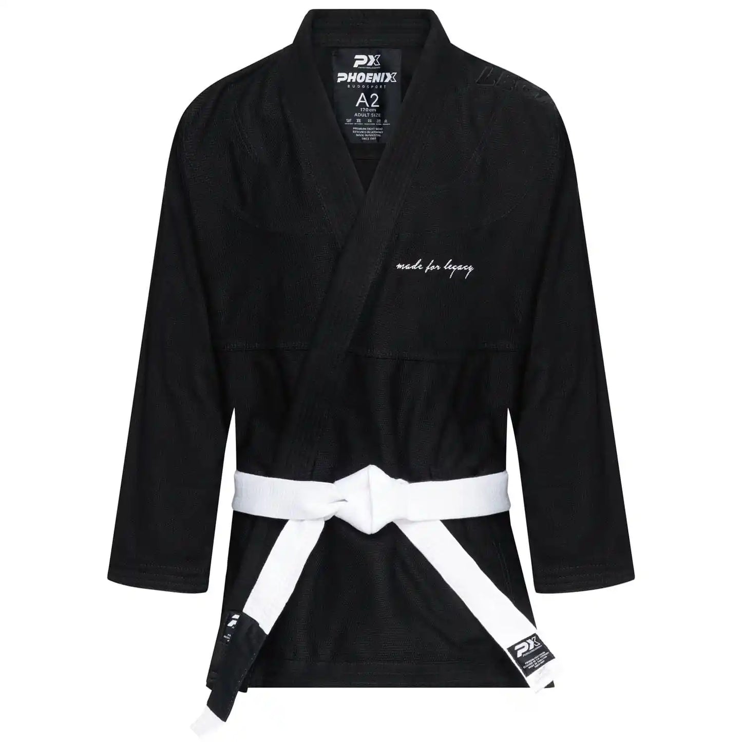PX BJJ Anzug Legacy Schwarz