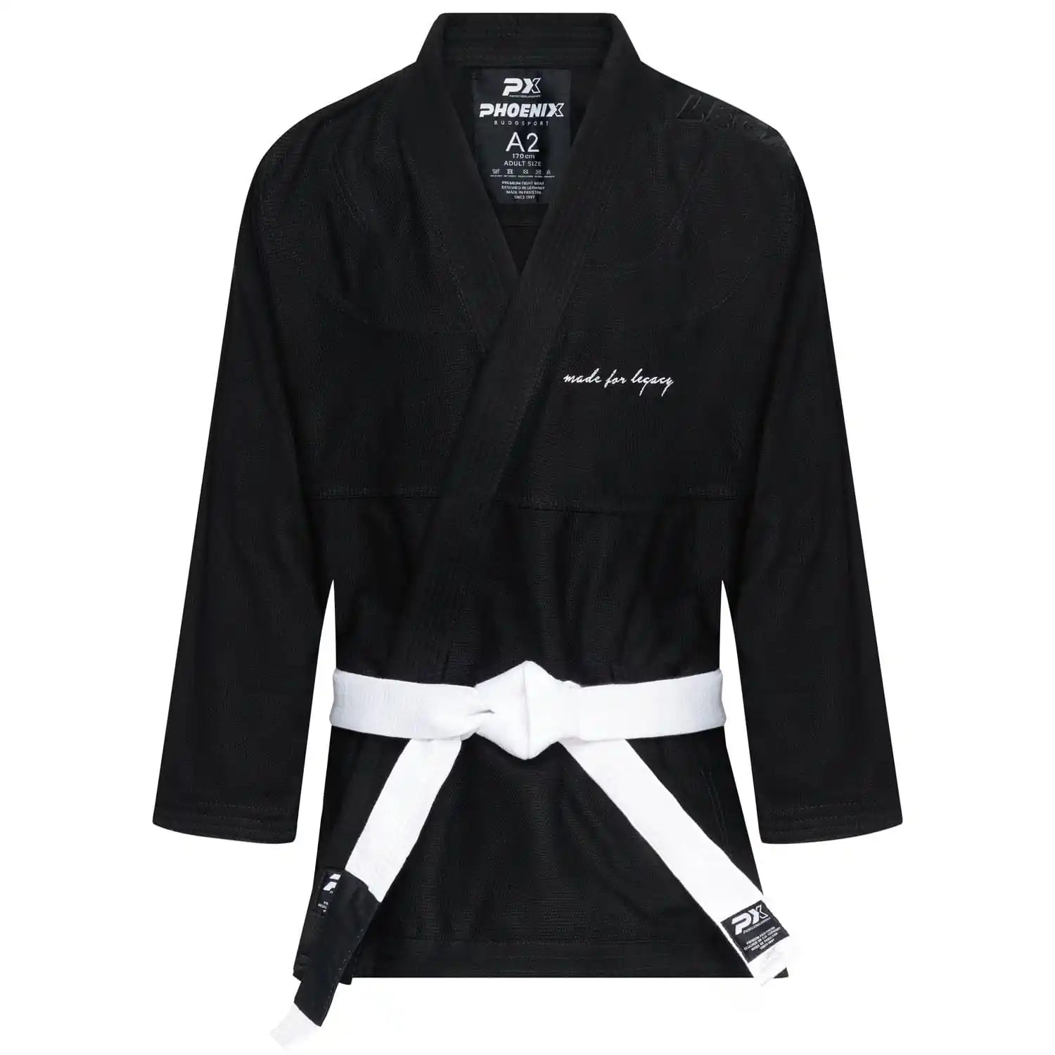 PX BJJ Anzug Legacy Schwarz