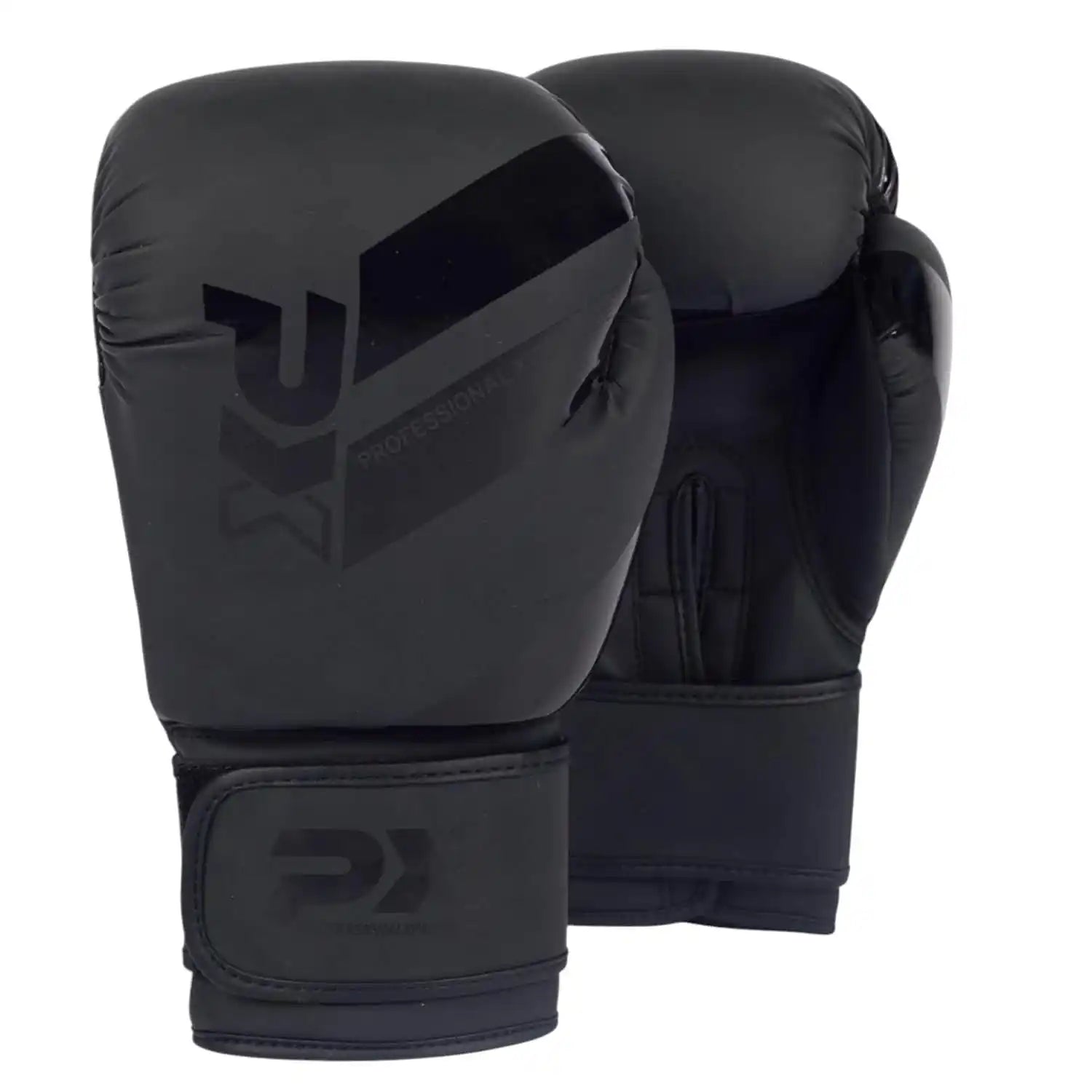 PX Boxhandschuhe Kunstleder Schwarz