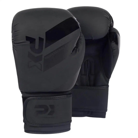 PX Boxhandschuhe Kunstleder Schwarz
