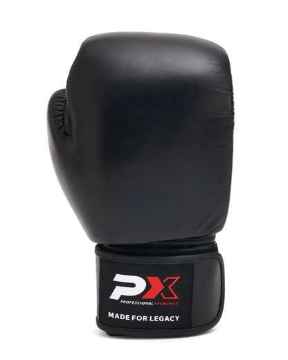 PX Boxhandschuhe Legacy Leder Schwarz