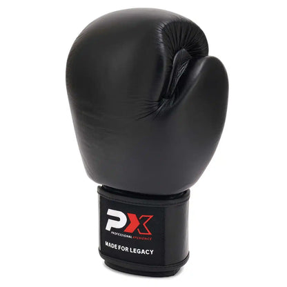 PX Boxhandschuhe Legacy Leder Schwarz