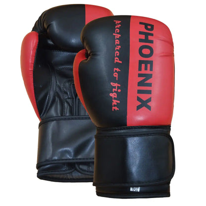 PX Boxhandschuhe Prepared to Fight Schwarz/Rot