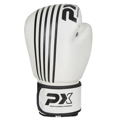 PX Boxhandschuhe SPARRING PU Weiß/Schwarz