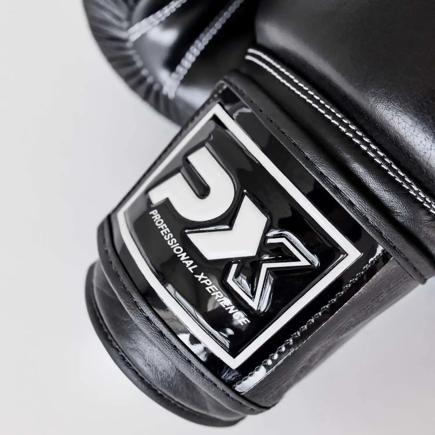 PX Boxhandschuhe Schwarz Leder
