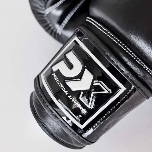 PX Boxhandschuhe Schwarz Leder