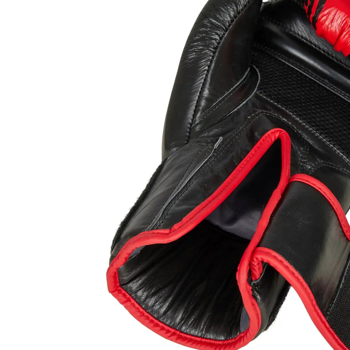 PX Boxhandschuhe Schwarz/Rot Leder