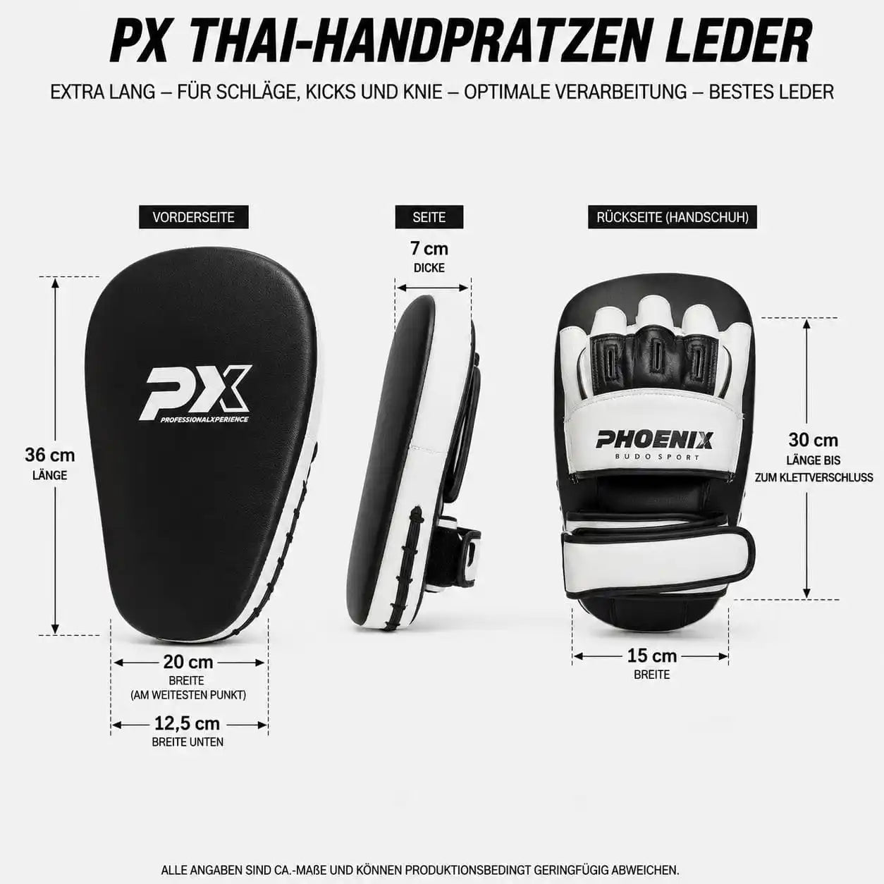 PX Hybrid Handpratzen Leder