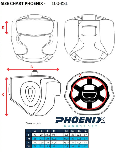 PX Kopfschutz Legacy Pro Leder Schwarz