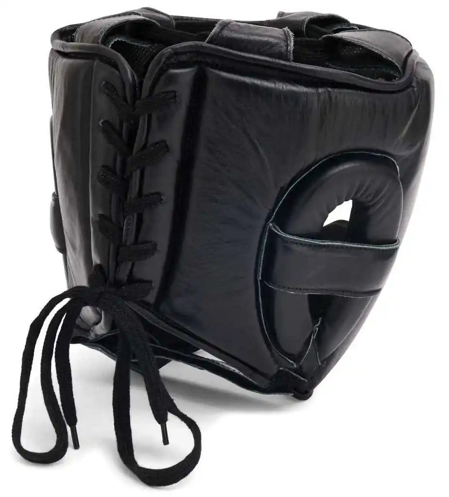 PX Kopfschutz Legacy Pro Leder Schwarz