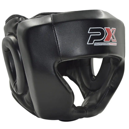 PX Kopfschutz Sparring Schwarz