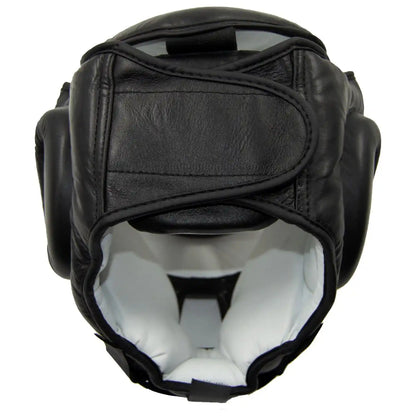 PX Kopfschutz mit Gitter - Leder