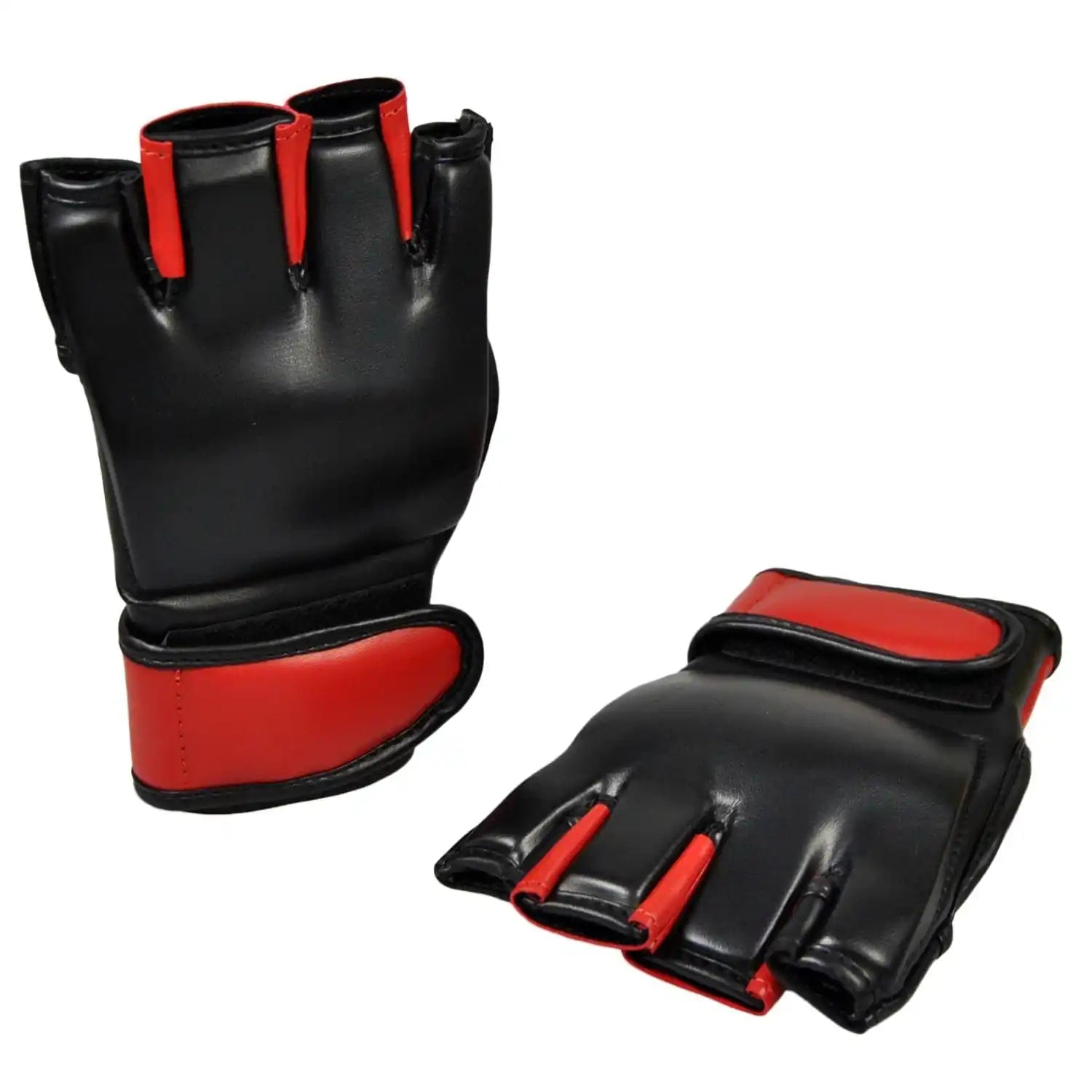 PX MMA Handschuhe PU Schwarz/Rot