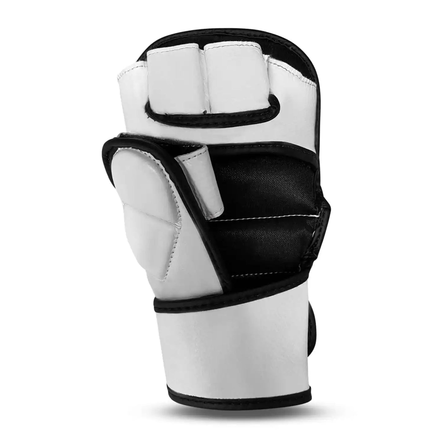 PX MMA Sparring Handschuhe Leder - Weiß