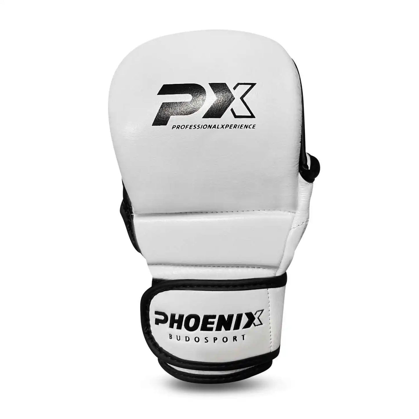 PX MMA Sparring Handschuhe Leder - Weiß