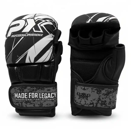 PX MMA Sparring Handschuhe Legacy X Schwarz/Grau