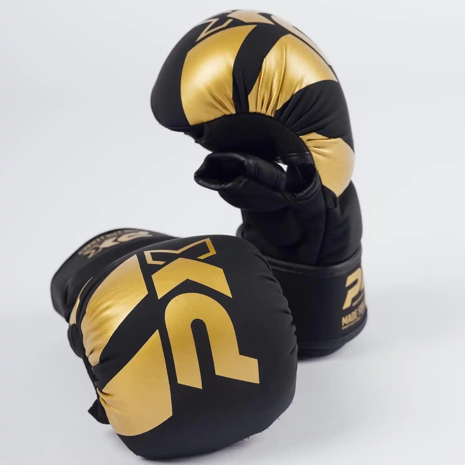 PX MMA Sparring Handschuhe Schwarz/Gold