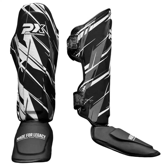 PX Schienbeinschoner Legacy X Schwarz/Grau