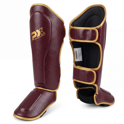 PX Schienbeinschoner Retro Baun/Gold