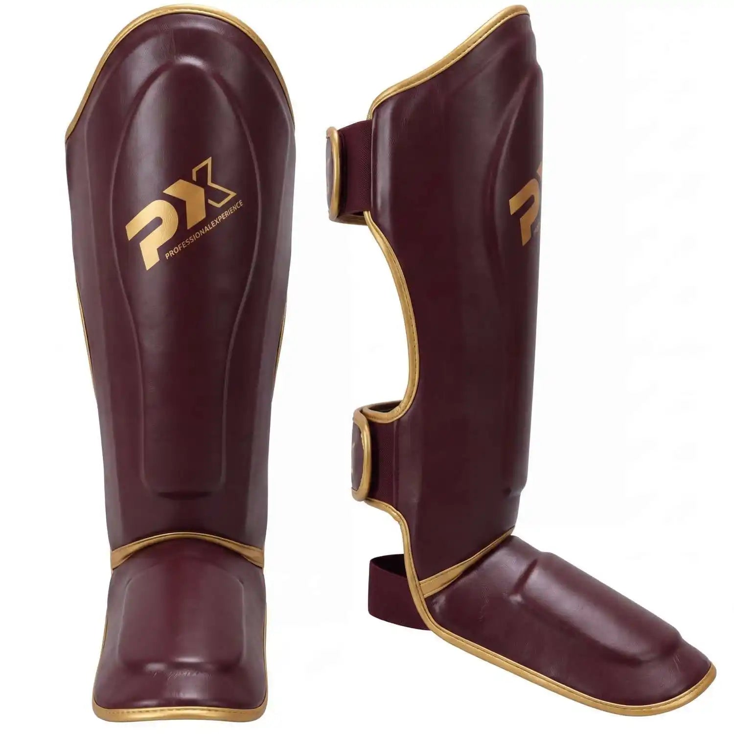 PX Schienbeinschoner Retro Baun/Gold