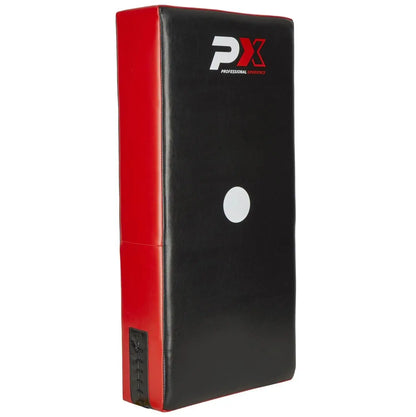 PX Schlagpolster Kunstleder Rot/Schwarz 60x35x15 cm