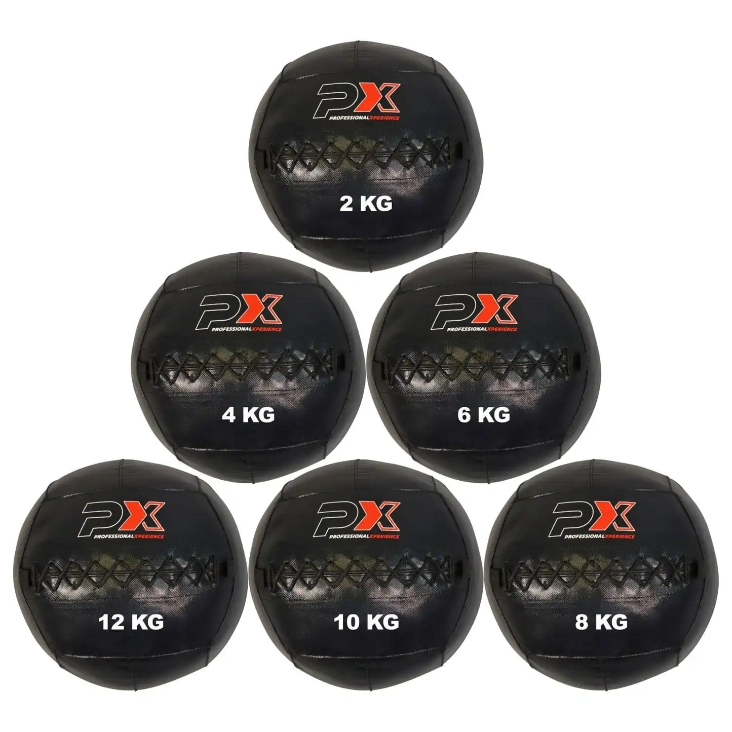 PX Wall Ball Cross Medizinball 2KG bis 12KG