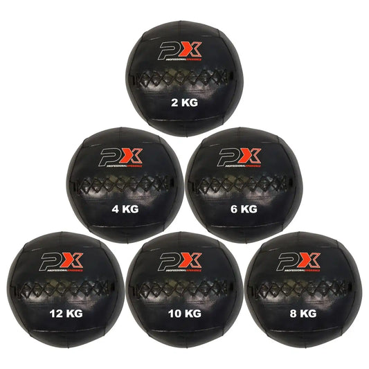 PX Wall Ball Cross Medizinball 2KG bis 12KG