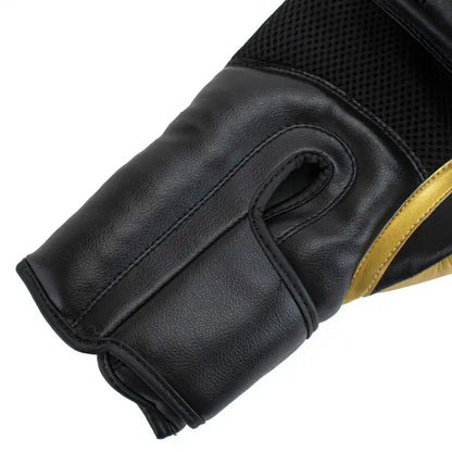 Super Pro Boxhandschuhe ACE Schwarz/Gold