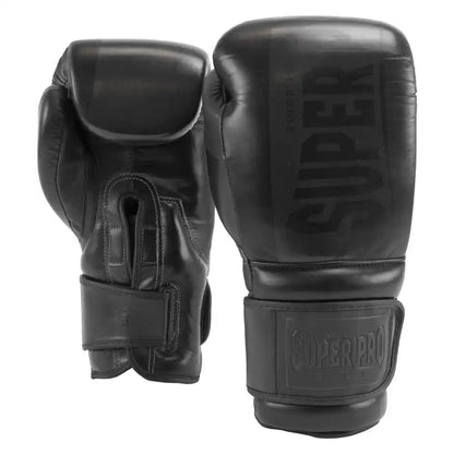 Super Pro Boxhandschuhe Bruiser Schwarz