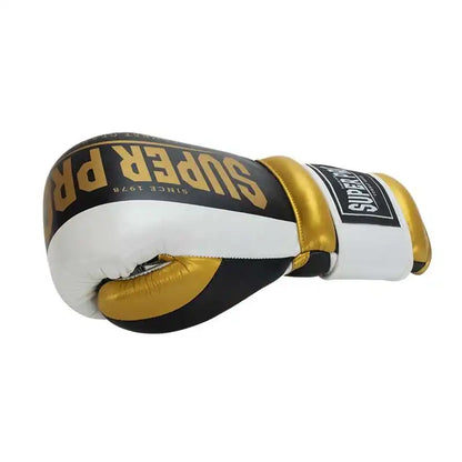Super Pro Boxhandschuhe Bruiser Schwarz/Gold