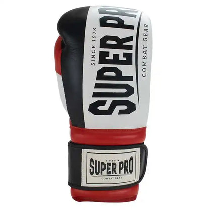 Super Pro Boxhandschuhe Bruiser Weiß/Schwarz