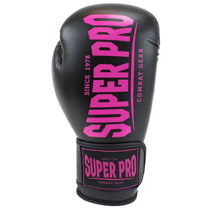 Super Pro Boxhandschuhe Champ Schwarz/Pink