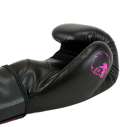 Super Pro Boxhandschuhe Champ Schwarz/Pink