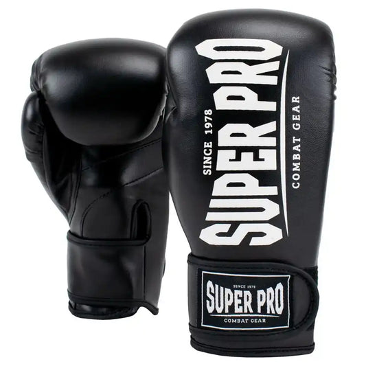 Super Pro Boxhandschuhe Champ Schwarz/Weiß